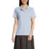 Women's Short Sleeve Feminine Fit Interlock Polo Shirt, Front