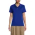 Women's Short Sleeve Feminine Fit Interlock Polo Shirt, Front