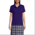 Women's Short Sleeve Feminine Fit Interlock Polo Shirt, Front