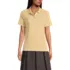 Women's Short Sleeve Feminine Fit Interlock Polo Shirt, Front