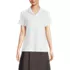 Women's Short Sleeve Feminine Fit Interlock Polo Shirt, Front