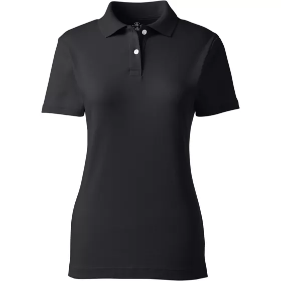 Women's Short Sleeve Feminine Fit Interlock Polo Shirt - primary