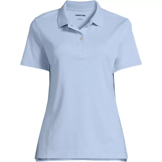 Women's Short Sleeve Feminine Fit Interlock Polo Shirt - primary