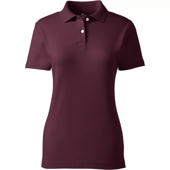 Women's Short Sleeve Feminine Fit Interlock Polo Shirt - primary