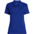 Women's Short Sleeve Feminine Fit Interlock Polo Shirt, Front