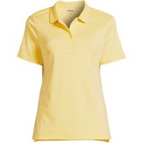 売れ筋商品|||ランズエンド カットソー トップス レディース Women's High Impact Polo Pale yellow Womens YELLOW Polo Shirts | Lands' End