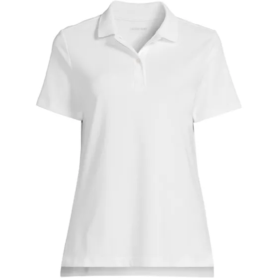 Women's Short Sleeve Feminine Fit Interlock Polo Shirt - primary