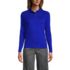 Women's Long Sleeve Feminine Fit Interlock Polo Shirt, Front