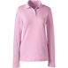 School Uniform Women's Long Sleeve Feminine Fit Interlock Polo Shirt, Front