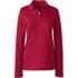 Women's Long Sleeve Feminine Fit Interlock Polo Shirt, Front