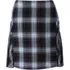 Women's Side Pleat Plaid Skort Above the Knee, Front