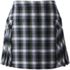Women's Side Pleat Plaid Skort Above the Knee, Front