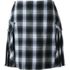 Women's Side Pleat Plaid Skort Above the Knee, Front