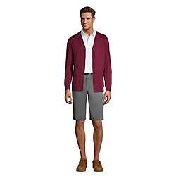 Men's Plain Front Blend Chino Shorts, alternative image