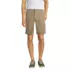 Men's 11" Plain Front Blend Chino Shorts, Front