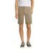 Men's Long Plain Front Blend Chino Shorts, Front