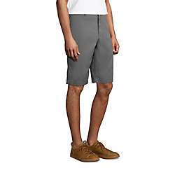 Men's Plain Front Blend Chino Shorts, alternative image