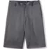 Men's 11" Plain Front Blend Chino Shorts, Front