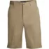 Men's 11" Plain Front Blend Chino Shorts, Front