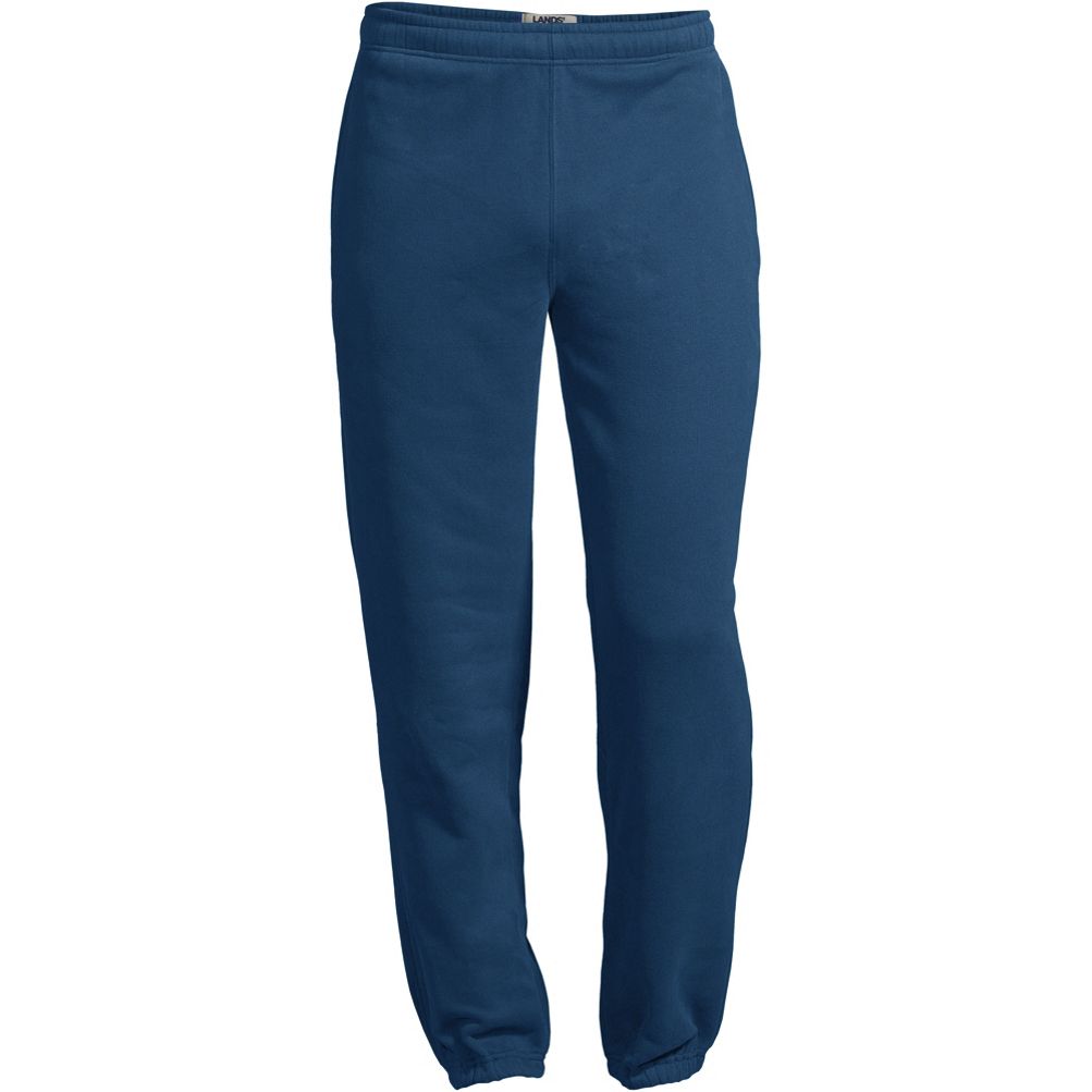 Lands' End Men's Jersey Knit Sweatpants