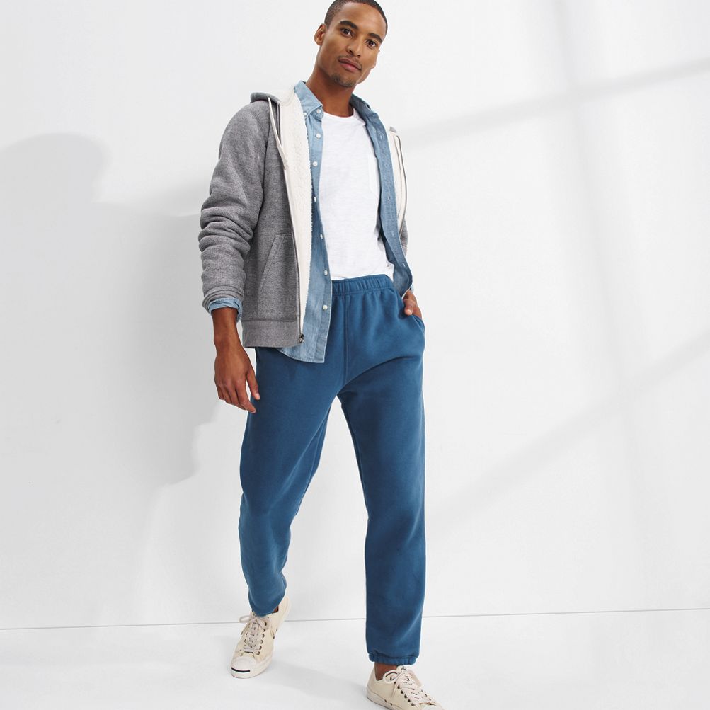 Check styling ideas for「Sweat Pants、Jersey Relaxed Jacket
