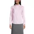 School Uniform Women's Long Sleeve No Iron Pinpoint Shirt, Front