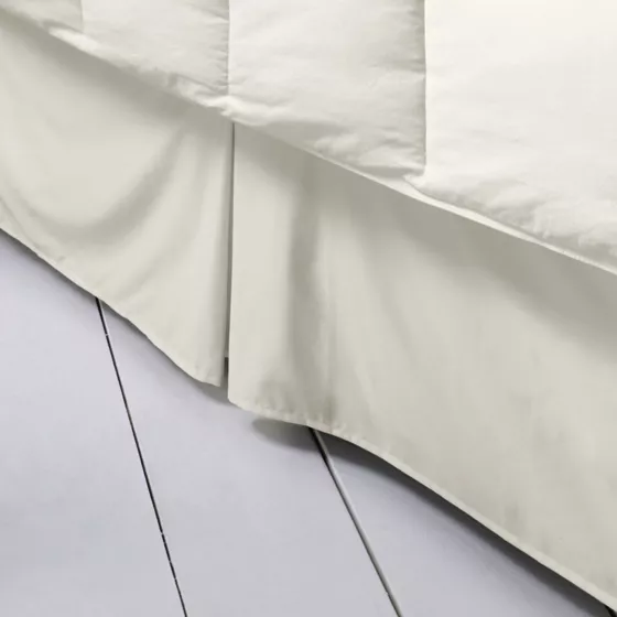 400 Thread Count Premium Supima Cotton No Iron Sateen Bedskirt - primary