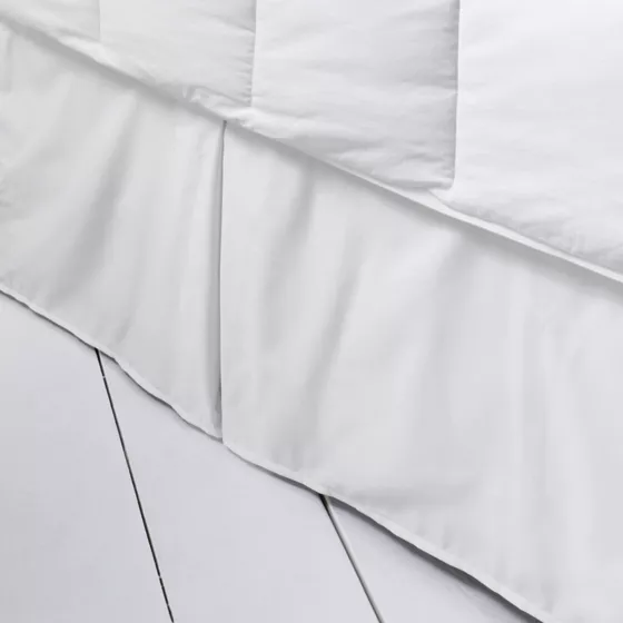 400 Thread Count Premium Supima Cotton No Iron Sateen Bedskirt - primary