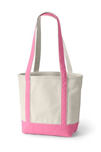 long handle canvas tote bag