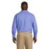 Men's Big Long Sleeve Straight Collar Broadcloth Dress Shirt, Back