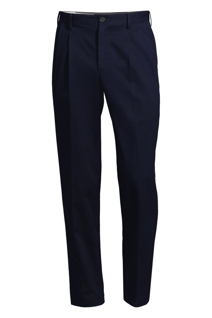 men's pleated pants with cuffs