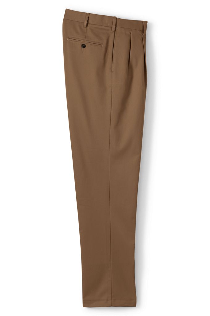 men's pleated pants with cuffs