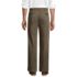 Men's No Iron Comfort Waist Traditional Fit Pleated Front Chino Pant, Back