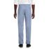 Men's No Iron Comfort Waist Traditional Fit Pleated Front Chino Pant, Back