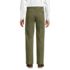 Men's No Iron Comfort Waist Traditional Fit Pleated Front Chino Pant, Back