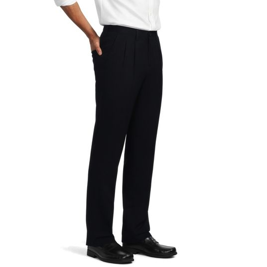 Men's Black Pants | Lands' End