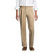 Men's Tall Pleat Front Comfort Waist No Iron Chino Pants, Front
