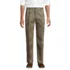 Men's No Iron Comfort Waist Traditional Fit Pleated Front Chino Pant, Front
