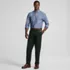 Men's No Iron Comfort Waist Traditional Fit Pleated Front Chino Pant, alternative image