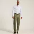 Men's No Iron Comfort Waist Traditional Fit Pleated Front Chino Pant, alternative image