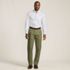 Men's No Iron Comfort Waist Traditional Fit Pleated Front Chino Pant, alternative image