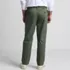 Men's No Iron Comfort Waist Traditional Fit Pleated Front Chino Pant, Back