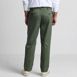 Men's Comfort Waist Pleated No Iron Chino Pants, Back