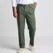Men's Comfort Waist Pleated No Iron Chino Pants