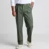 Men's No Iron Comfort Waist Traditional Fit Pleated Front Chino Pant, Front