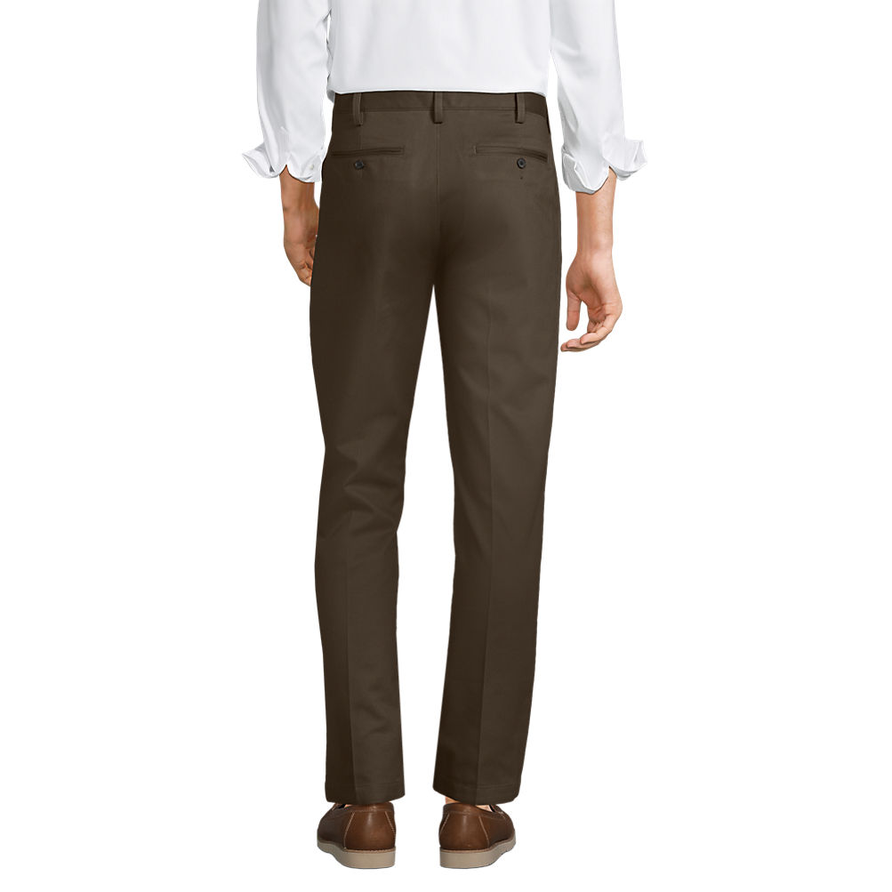 Men's No Iron Comfort Waist Traditional Fit Plain Front Men's No Iron Comfort Waist Traditional Fit Plain Front