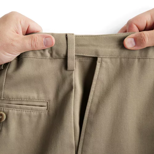 No Iron Comfort Waist Traditional Fit Chino Pant, alternative image