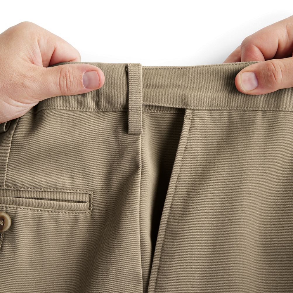 Men's Comfort Waist No Iron Chino Pants