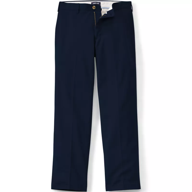 Big and Tall No Iron Comfort Waist Traditional Fit Chino Pant, alternative image