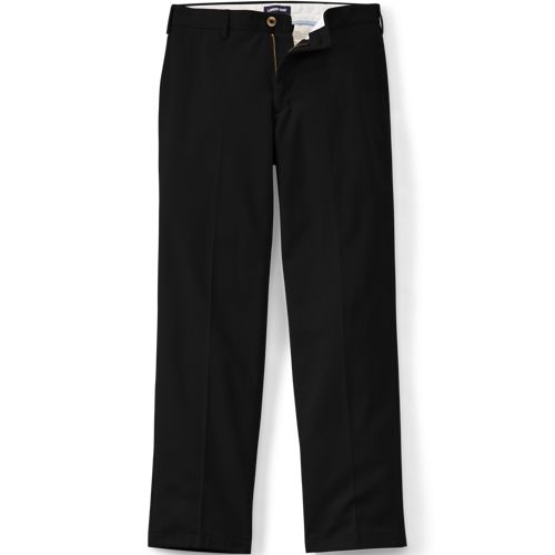 Men's Black Chino Pants & Men's Black Khakis | Lands' End